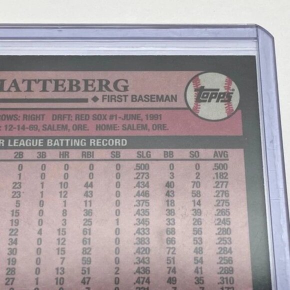 2015 Topps Archives Scott Hatterberg Fan Favorites Oakland Athletics Auto Mint - Picture 9 of 13